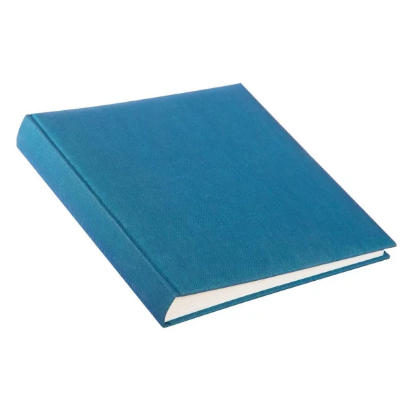 Fotoalbum Summertime Trend mit 100 weißen Seiten zum Einkleben, 30x31 cm 30x31 cm (100 Seiten) | hellblau