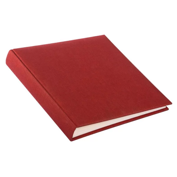 Fotoalbum Summertime Trend mit 100 weißen Seiten zum Einkleben, 30x31 cm 30x31 cm (100 Seiten) | rot