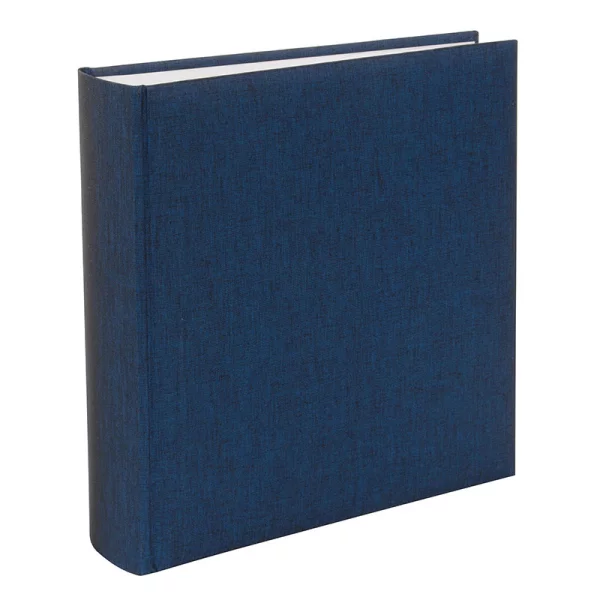 Fotoalbum Summertime Trend mit 100 weißen Seiten zum Einkleben, 35x36 cm 35x36 cm (100 Seiten) | blau