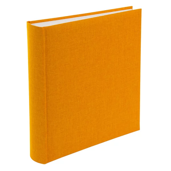 Fotoalbum Summertime Trend mit 100 weißen Seiten zum Einkleben, 35x36 cm 35x36 cm (100 Seiten) | gelb