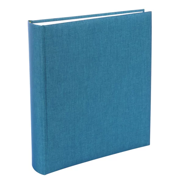 Fotoalbum Summertime Trend mit 100 weißen Seiten zum Einkleben, 35x36 cm 35x36 cm (100 Seiten) | hellblau