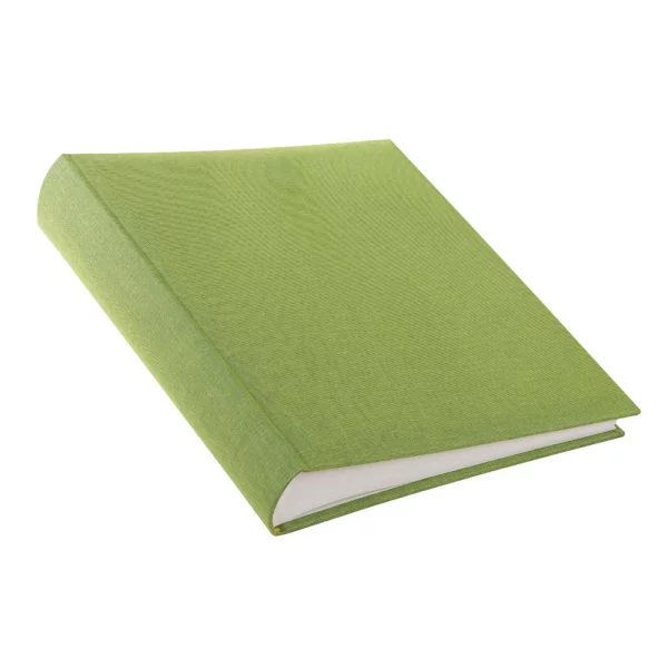 Fotoalbum Summertime Trend mit 100 weißen Seiten zum Einkleben, 30x31 cm 35x36 cm (100 Seiten) | hellgrün