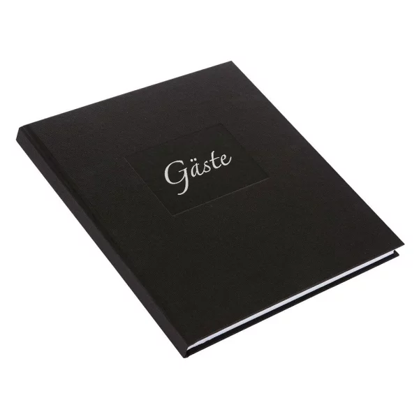 Gästebuch Seda - 176 weiße Seiten (23x25 cm) 23x25 cm (176 Seiten) | schwarz