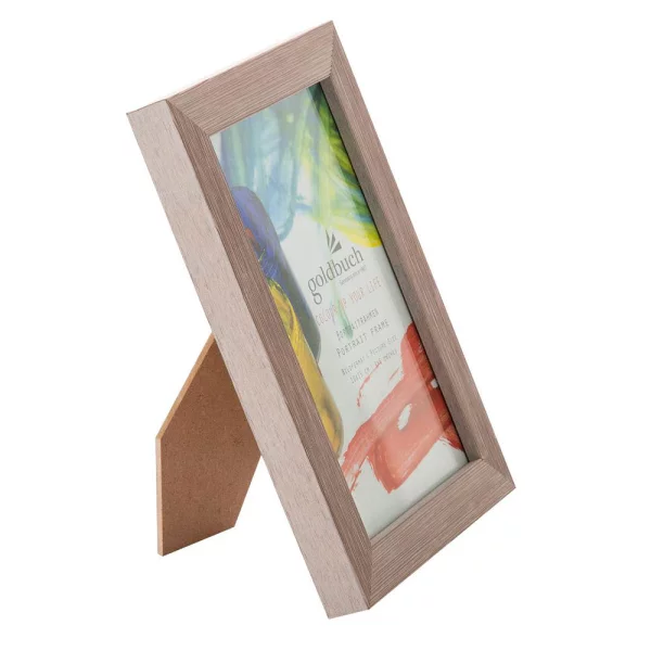 Kunststoff Bilderrahmen Colour up your life 10x15 cm | bronze | Normalglas (2 mm)