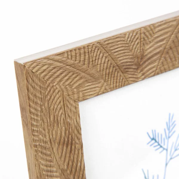 Kunststoff-Fotorahmen Florina 15x20 cm | Braun | Normalglas (2 mm)