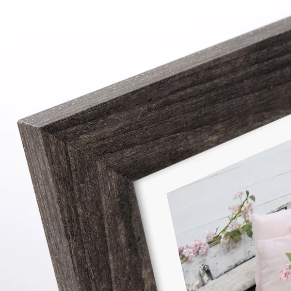 Fotorahmen Mantua (MDF) 15x20 cm | Anthrazit | Normalglas (2 mm)