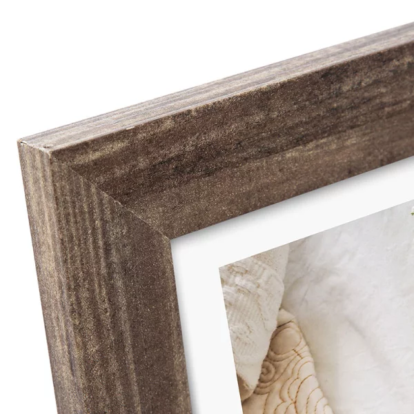 Fotorahmen Mantua (MDF) 15x20 cm | Walnuss | Normalglas (2 mm)