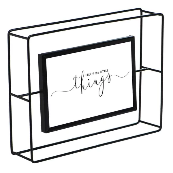 Fotorahmen Cleveland 10x15 cm | Schwarz | Normalglas (2 mm)