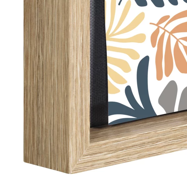 Bilderrahmen Muro mit Schnur und Klammern 16,5 x 21,5 cm | Eiche