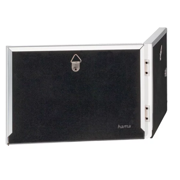 Doppel-Bilderrahmen Philadelphia quer 2x 10x15 cm, quer | Silber | Normalglas (2 mm)