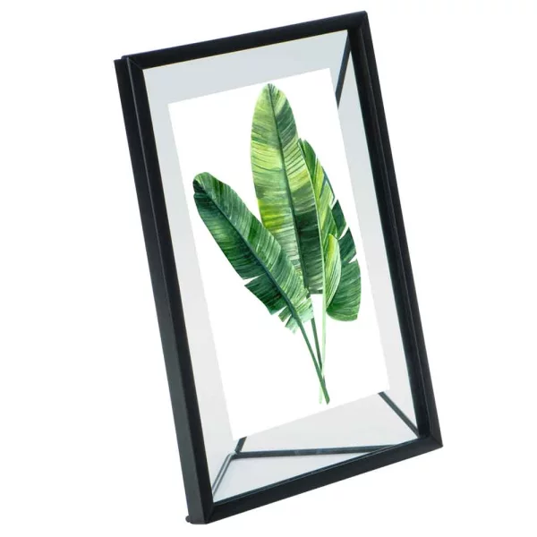 Fotorahmen Baltimore 10x15 cm | Schwarz | Antireflexglas mattiert (2 mm)