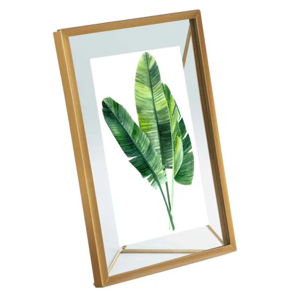 Fotorahmen Baltimore 10x15 cm | Gold | Antireflexglas mattiert (2 mm)