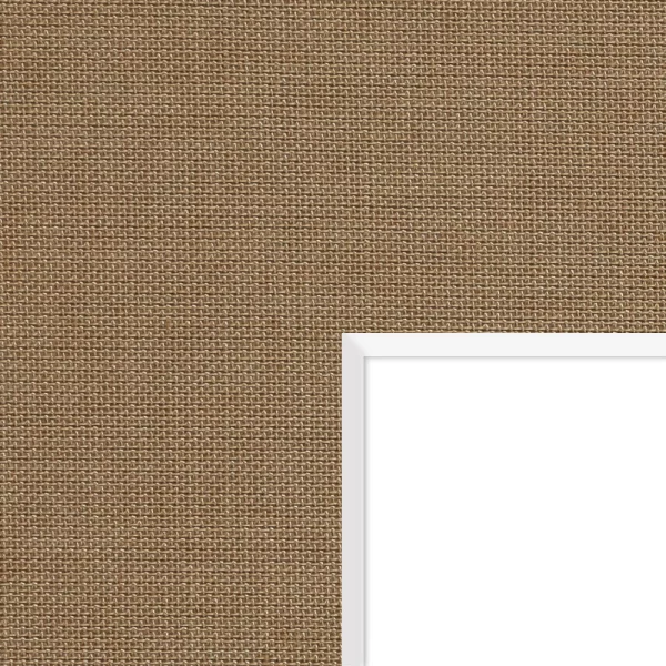1,5 mm Leinen-Passepartout mit individuellem Ausschnitt 20x20 cm | Olive