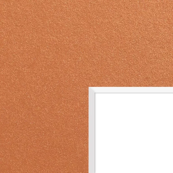 1,3 mm Passepartout in Edelmetall-Farben - Maßanfertigung Copper
