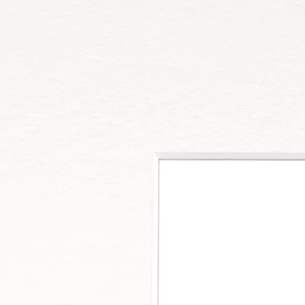 Passe-partout 1,3 mm avec coupe individuelle 30x40 cm | blanc clair