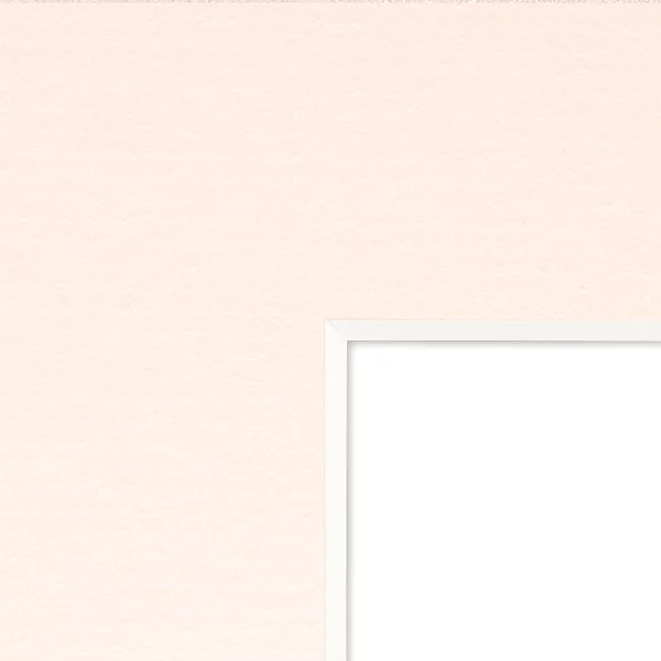 1,4 mm Passepartout White Core mit eigenem Ausschnitt 29,7x42 cm (A3) | Chantilly