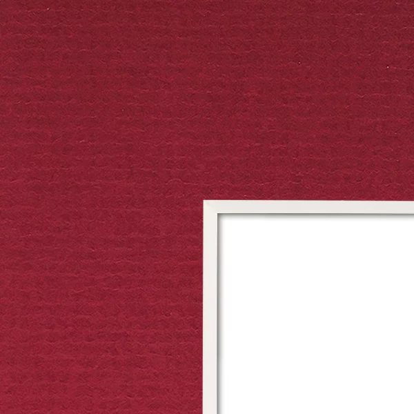 1,4 mm Passepartout White Core mit eigenem Ausschnitt 29,7x42 cm (A3) | Maple Leaf