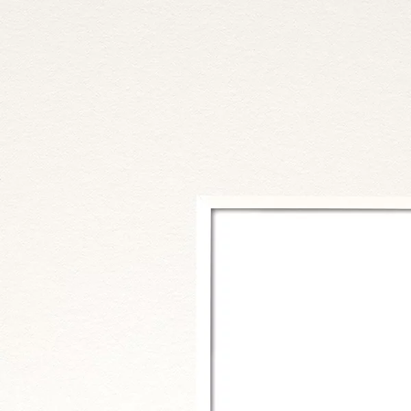 1,5 mm Passepartout Alpharag Artcare aus Baumwollfasern Glacier White