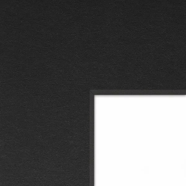 1,4 mm Passepartout AlphaEssentials mit durchgefärbtem Kern Black