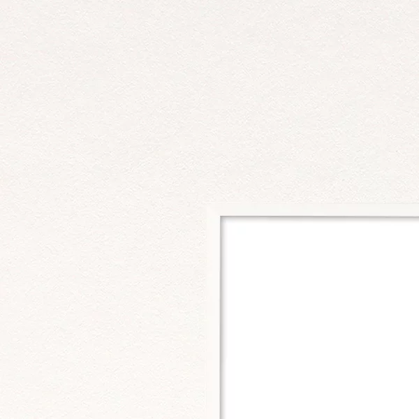 1,4 mm WhiteCore passe-partout standard avec coupe individuelle 50x70 cm | Lime White