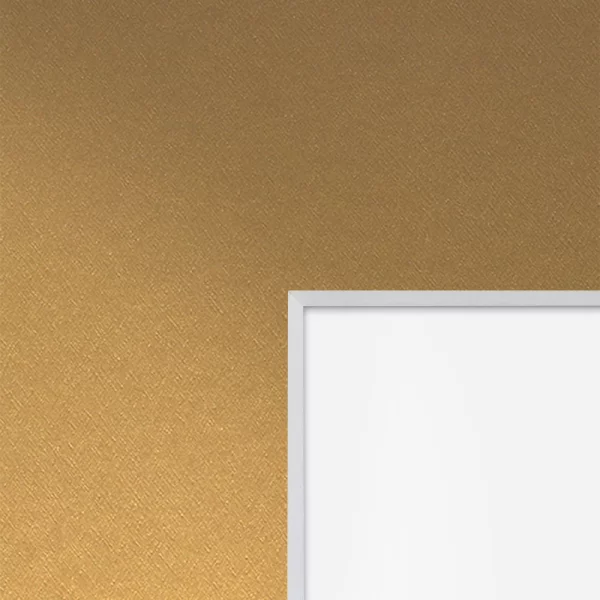 1,4 mm Passepartout Alphamat Artcare Metallics Brushed Gold