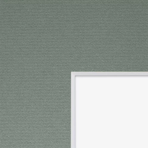 1,4 mm Passepartout Alphamat Artcare nach Maß Baltic Green