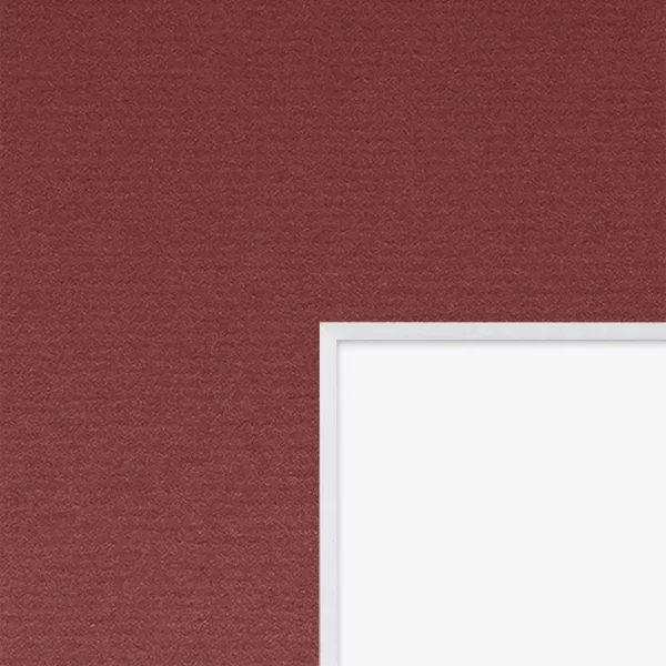 1,4 mm Passepartout Alphamat Artcare nach Maß Baroque Ruby