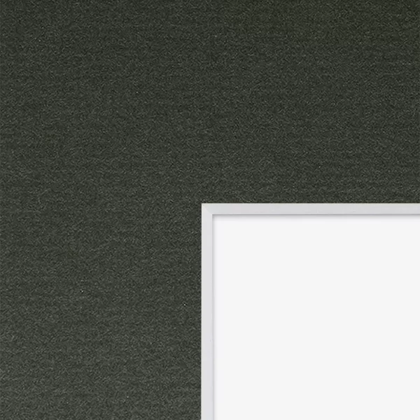 1,4 mm Passepartout Alphamat Artcare nach Maß Black Spruce