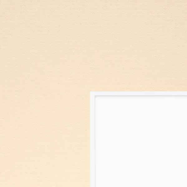 1,4 mm Passepartout Alphamat Artcare nach Maß Fairfield White