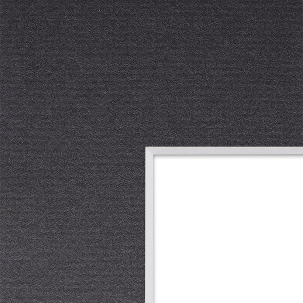 1,4 mm Passepartout Alphamat Artcare nach Maß Indigo