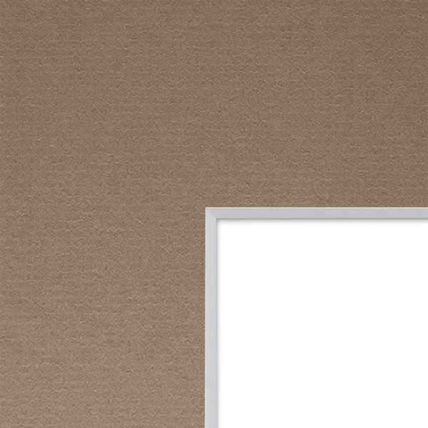 1,4 mm Passepartout Alphamat Artcare nach Maß Taupe