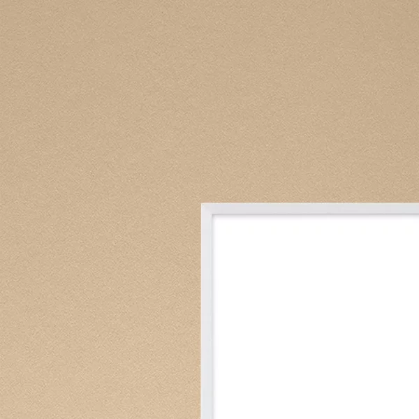 1,4 mm Passepartout Alphamat Artcare nach Maß Toasted Almond