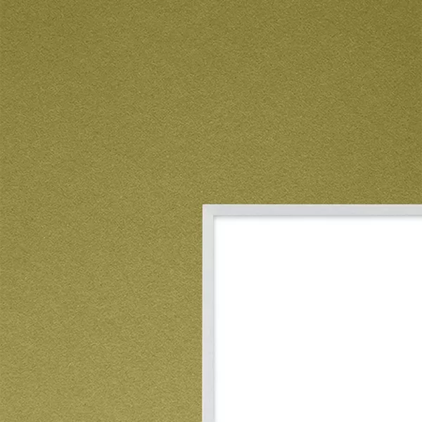 1,4 mm Passepartout Alphamat Artcare nach Maß Wild Olive