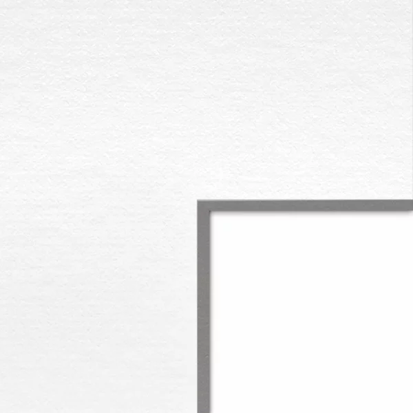 1,4 mm Passepartout Alphamat Colour Core Snowflake - Grey Core