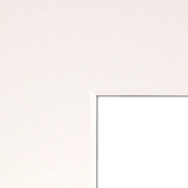 1,5 mm Passepartout Alpharag Artcare aus Baumwollfasern Pearl White