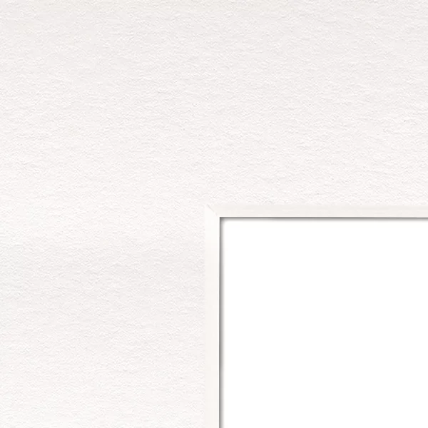 1,5 mm Passepartout Alpharag Artcare aus Baumwollfasern White