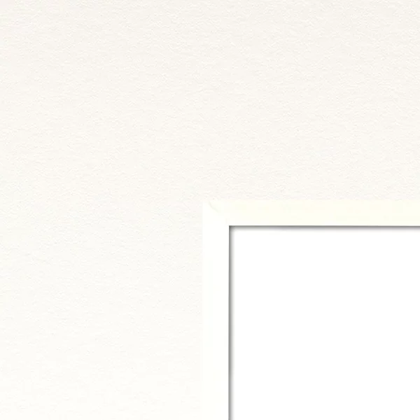 3,2 mm Passepartout Alpharag Artcare aus Baumwollfasern White