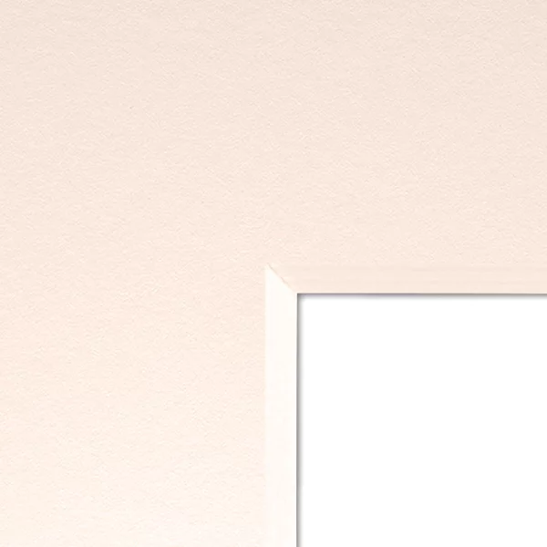 2,5 mm Passepartout MSK Natur mit durchgefärbtem Kern Creme