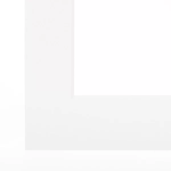 3 mm passe-partout 50x60 cm | blanc naturel