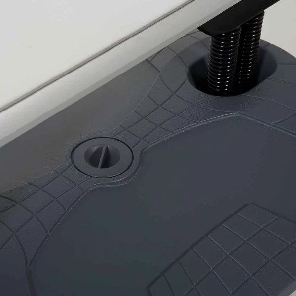 Kundenstopper WindPro 59,4x84,1 cm (A1) | silber | Kunstglas mattiert (1 mm)