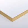 Thumbnail von Aluminium-Bilderrahmen Merkur inkl. Passepartout (Schwarz) Gold-Schwarz Bild 3
