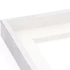Thumbnail von Schattenfugenrahmen Schlieren nach Maß Polarsilber gebürstet Bild 3