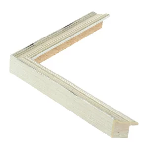 Holzrahmen ACADEMIE 1,8 nach Maß Silver | Normalglas (2 mm)