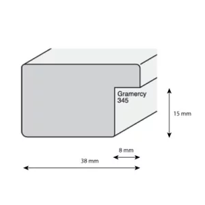 Holzrahmen GRAMERCY 3,8 
