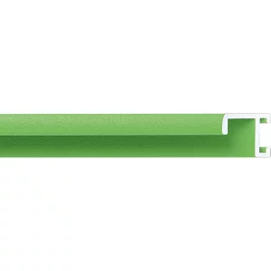 Alurahmen Serie 404 Zuschnitt Grün, pulverbeschichtet | Normalglas (2 mm)