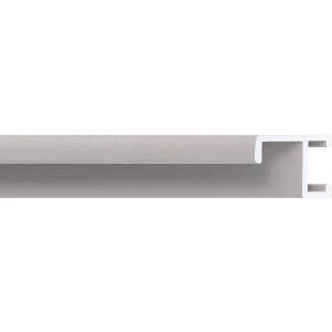 Alurahmen Serie 411 Zuschnitt Grau, pulverbeschichtet | Normalglas (2 mm)