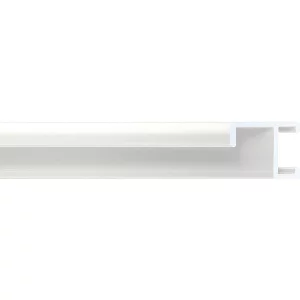 Alurahmen Serie 411 Zuschnitt Silber matt, gebürstet | Normalglas (2 mm)