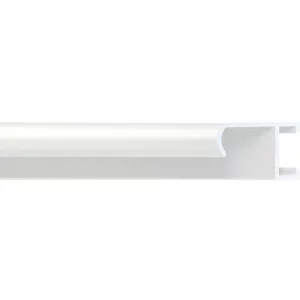 Alurahmen Serie 415 Zuschnitt Silber matt, gebürstet | Normalglas (2 mm)