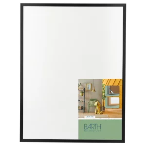 Alurahmen Serie 916 30x40 cm | Schwarz gebürstet | Normalglas (2 mm)