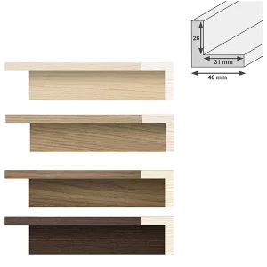 Schattenfugenrahmen TOUCHWOOD 40 
